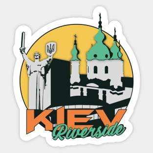 Kiev Riverside Sticker